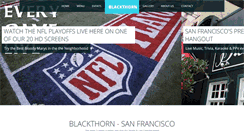Desktop Screenshot of blackthornsf.com